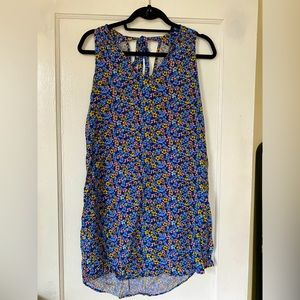 Gap floral cotton dress
